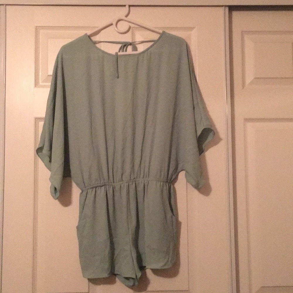 Teal romper